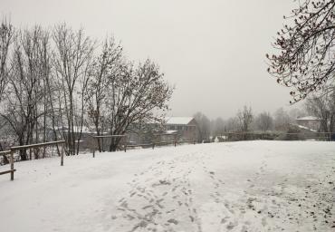 Nevicata del 8 Dicembre 2021 - Parcheggio Monte Rosa